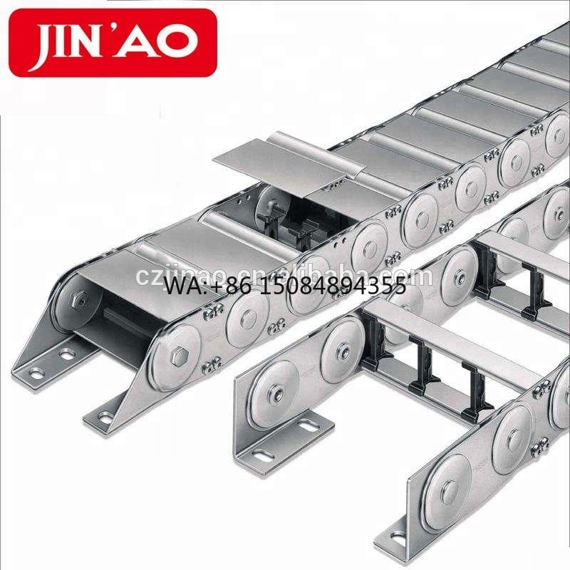 Steel Chain - Chaînes porte-câbles en acier entièrement ou