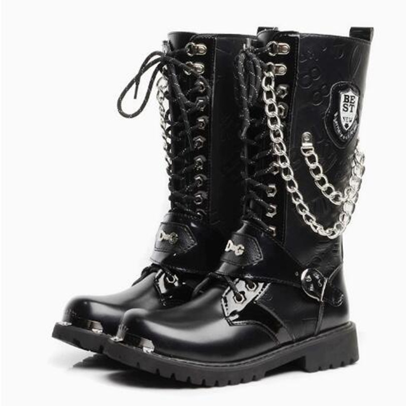Bottes de moto pour hommes, mi - Motorcycle Chain avis et prix